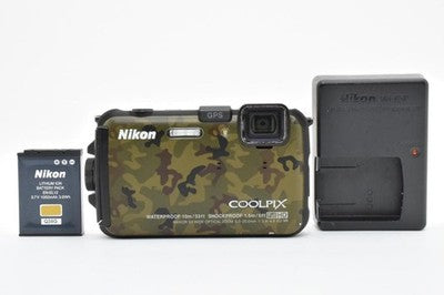 NIKON COOLPIX AW100 WATERPROOF DIGITAL CAMERA FROM JAPAN