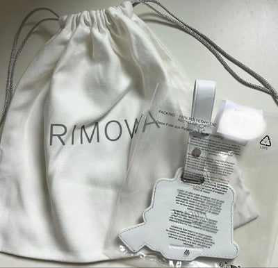 RIMOWA X POKEMON PIKACHU LEATHER CHARM JAPAN EXCLUSIVE NEW LIMITED RARE TAG