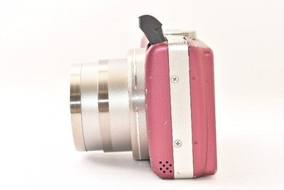 CANON POWERSHOT SX200 IS RED COMPACT DIGITAL CAMERA 12X OPTICAL ZOOM LENS AS IS