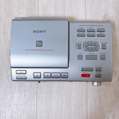 SONY MZ-R5ST MD WALKMAN STATION PORTABLE MINIDISC   FOR PARTS OR NOT WORKING