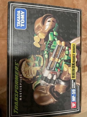 TRANSFORMERS MASTERPIECE MP-59 RHINOX BEAST WARS ACTION FIGURE SEALED GOOD