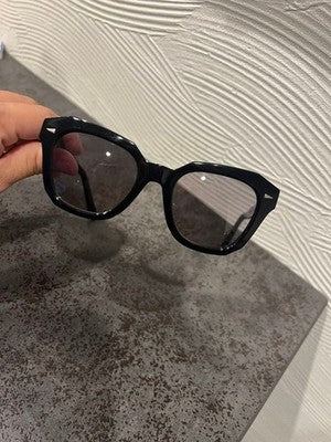 AHLEM PONT DES ARTS 8 RAW 48□20 BLACK SUNGLASSES SET  USE USED FROM JAPAN