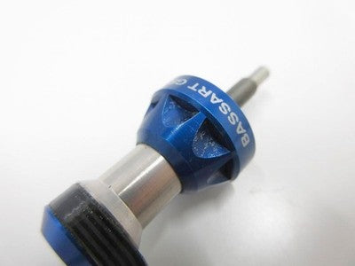 BASSART SHIMANO LAYERED SPIN HANDLE LSH-S521-C-BL FOR 10 STELLA 2000-4000 REELS