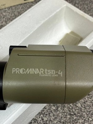 KOWA PROMINAR TSN-4 FIELD SCOPE WITH 20-60X ZOOM EYEPIECE 77MM LENS RARE