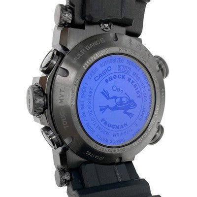 CASIO G-SHOCK MR-G FROGMAN MRG-BF1000R-1AJR TOUGH SOLAR RADIO BLACK TIDE GRAPH