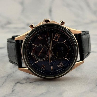 CITIZEN EXCEED BY1020-61E BLACK ECO DRIVE RADIO CONTROL WATCH NEW JAPAN BOX