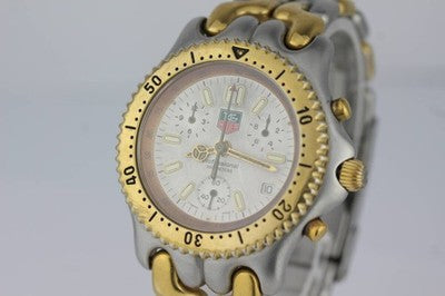 TAG HEUER S35.006 SEL CHRONOGRAPH QUARTZ 39MM MEN'S WATCH FROM JAPAN