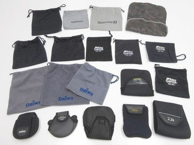 REEL CASE BAG SET FOR ABU, DAIWA, SHIMANO, ETC. EXCELLENT++++
