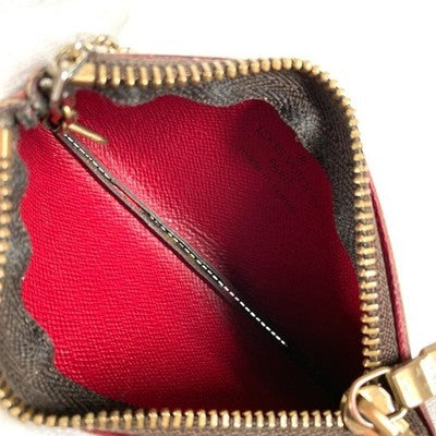 LOUIS VUITTON MONOGRAM CHERRY POCHETTE CLES COIN PURSE KEY POUCH M95042