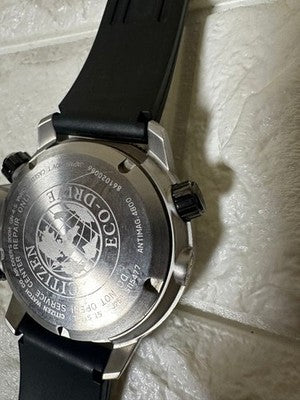 CITIZEN J250-S115477 PROMASTER QUARTZ MEN'S WATCH BLACK DIAL ANALOG FROM JAPAN