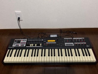 HAMMOND SK1 61-KEY STAGE ORGAN KEYBOARD W/ CASE LIGHTWEIGHT RARE MODEL