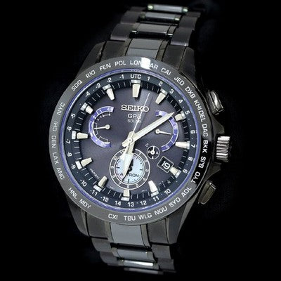 Seiko Astron SBXB103 8X53-0AT0-2 GPS Solar Quartz Black Dial Limited 2000 /w Box