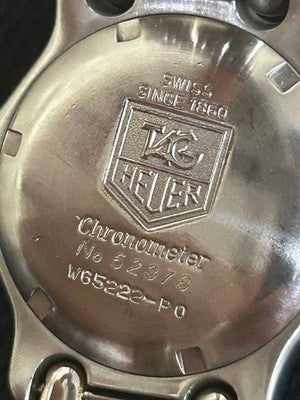 TAG HEUER CELL PROFESSIONAL 200 CHRONOMETER WG5222-PO AUTOMATIC 200M WATCH