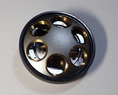 Olympus 6-Hole Revolving Nosepiece RMS For BH2 BHT BHS Microscope Used Excellent