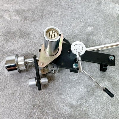 SAEC WE-317 TONEARM WITH PHONO CABLE - TESTED FOR PARTS OR NOT WORKING