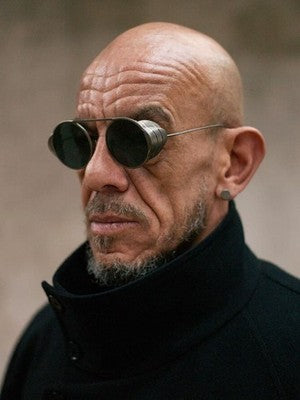 RIGARDS X BORIS BIDJAN SABERI RG1011BBS ANTIQUE BLACK SUNGLASSES LUXURY RARE