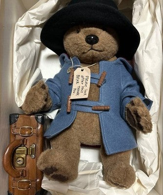 R JOHN WRIGHT DOLLS PADDINGTON BEAR LIMITED EDITION 2500 COLLECTIBLE GOOD UNUSED