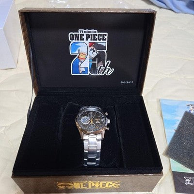 SEIKO ONE PIECE TV ANIME 25TH ANNIVERSARY LIMITED 5000 WATCH SIZE M JAPAN