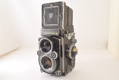 ROLLEI ROLLEIFLEX 3.5F PLANAR 75MM F3.5 TWIN-LENS REFLEX CAMERA AS IS