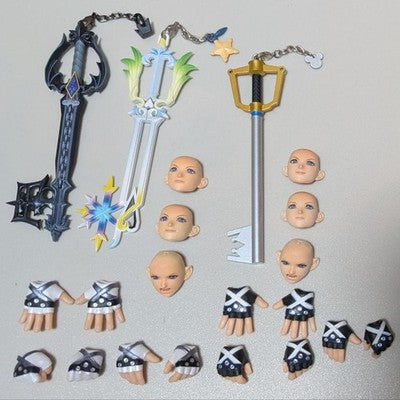 S.H.FIGUARTS KINGDOM HEARTS FIGURE SET DISNEY SORA FINAL FORM USED JP