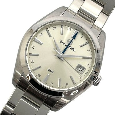 SEIKO SBGN011 GRAND SEIKO HERITAGE COLLECTION 9F QUARTZ GMT MEN'S WRISTWATCH