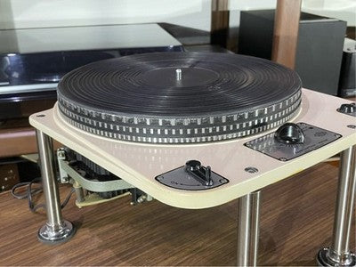 GARRARD 301 TURNTABLE (50HZ) WITH MOUNTING BOLTS AND INSTRUCTION MANUAL