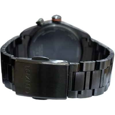 CITIZEN CB0286-61E ATTESA ACTLINE BLACK TITANIUM MEN'S  ROUND FACE JAPAN MADE