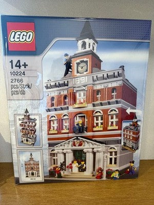 LEGO 10224 TOWN HALL 2766PCS MODULAR BUILDING SEALED BOX FROM JAPAN