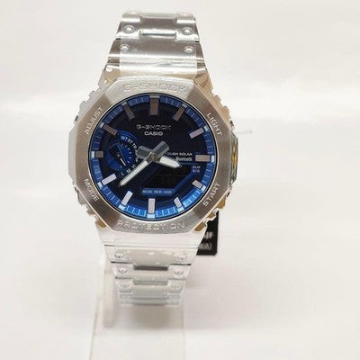CASIO G-SHOCK GM-B2100AD-2AJF FULL METAL TOUGH SOLAR BLUETOOTH BLUE DIAL