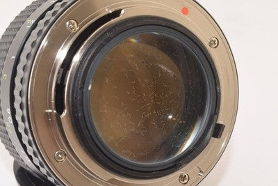 RICOH XR RIKENON 55MM F1.2 K MOUNT LARGE APERTURE STANDARD LENS AS IS