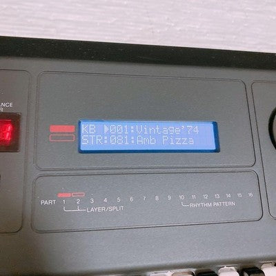 YAMAHA MX61 61-KEY SYNTHESIZER KEYBOARD WITH DEDICATED CASE, POWER CABLE