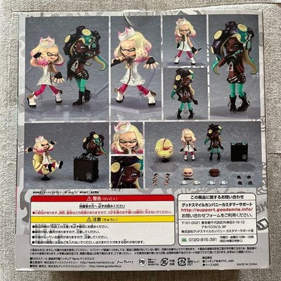 FIGMA. 507 SPLATOON2 TENTACLES DX EDITION PEARL MARINA FIGURE GOOD SMILE COMPANY
