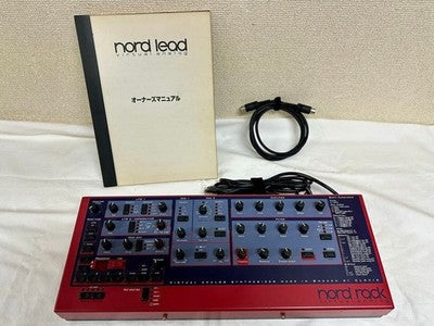 CLAVIA NORD RACK ANALOG MODELING SYNTH MODULE W/ MANUAL MIDI CABLE FROM JAPAN