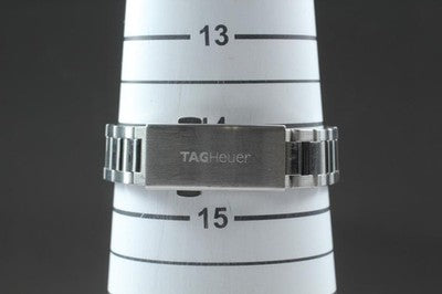 TAG HEUER AQUARACER WAY1410 BLACK DIAL STAINLESS STEEL QUARTZ LADIES WATCH USED