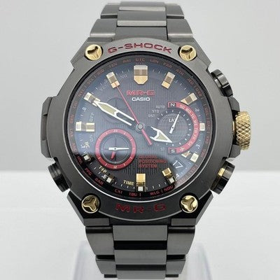 CASIO G-SHOCK AKAZONAE MRG-G1000B-1A4JR DATE SOLAR POWERED RADIO MEN'S MRG-G1000