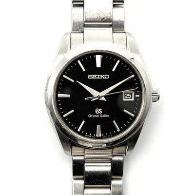 GRAND SEIKO SBGX061 9F62-0AB0 HERITAGE QUARTZ BLACK DIAL MEN'S WATCH JP