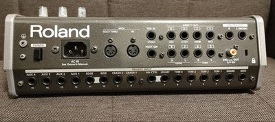ROLAND TD-20X PERCUSSION SOUND MODULE FOR PARTS OR NOT WORKING