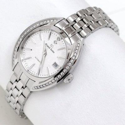 Grand Seiko STGK011 9S27-00D0 Auto Watch Silver Dial 30mm 2P Diamond /w Box