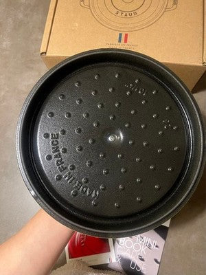 STAUB SHALLOW COCOTTE RONDE ROUND 26CM CITRON RARE NEW JP