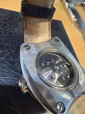 SEIKO GRAND SEIKO GALANTE HAND-WOUND MEN'S WRISTWATCH ROUND FACE JAPAN MADE