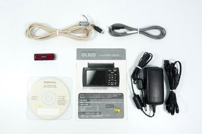 GRAPHTEC GL820 GL820 MULTI CHANNEL HANDY LOGGER DATA RECORDER TESTED JAPAN