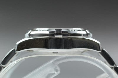TAG HEUER AQUARACER WAY1410 BLACK DIAL STAINLESS STEEL QUARTZ LADIES WATCH USED