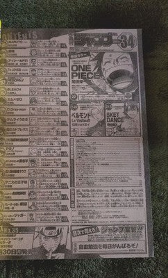 WEEKLY SHONEN JUMP 2007 NO.34 ONE PIECE 10TH ANNIVERSARY ISSUE JAPAN