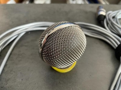 SENNHEISER MDS 1 VINTAGE DYNAMIC MICROPHONE WITH ORIGINAL BOX AND HOLDER