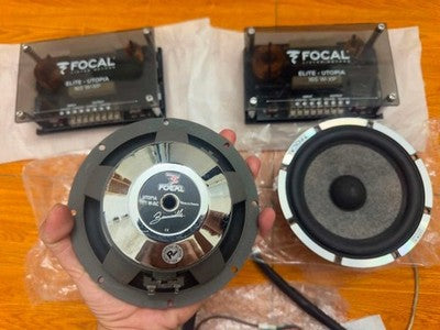 FOCAL UTOPIA 165W RC SPEAKERS 165W XP CROSSOVER ISS 165 TWEETER SET TESTED JP