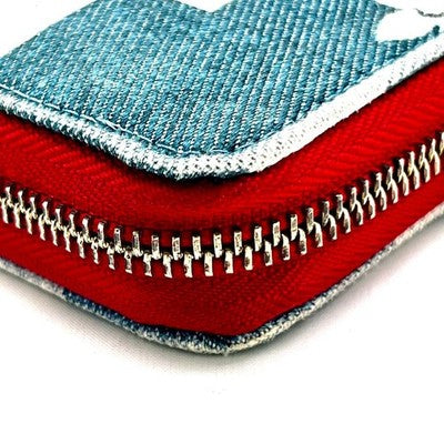 LOUIS VUITTON MONOGRAM DENIM ZIPPY WALLET M44938 RFID LIMITED 2020 SS