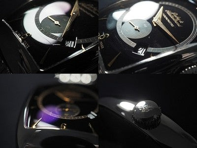 DUBEY & SCHALDENBRAND AERODYNE DATE BLACK DIAL AUTOMATIC WATCH USED AUTHENTIC