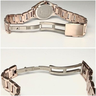 CITIZEN SAKURA 30TH ANNIVERSARY H060 005VS07 RADIO SOLAR TITANIUM WATCH