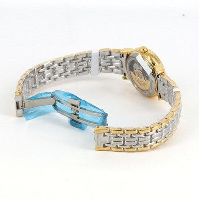 LONGINES PRESENCE L4.321.2.11.7 ROMAN WHITE DIAL SS GOLD PLATED AUTOMATIC BOX