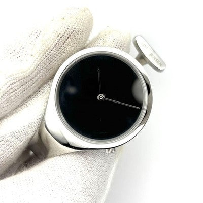 GEORG JENSEN VIVIANNA TORUN MIRROR DIAL WATCH 326 SILVER BANGLE SWISS MADE